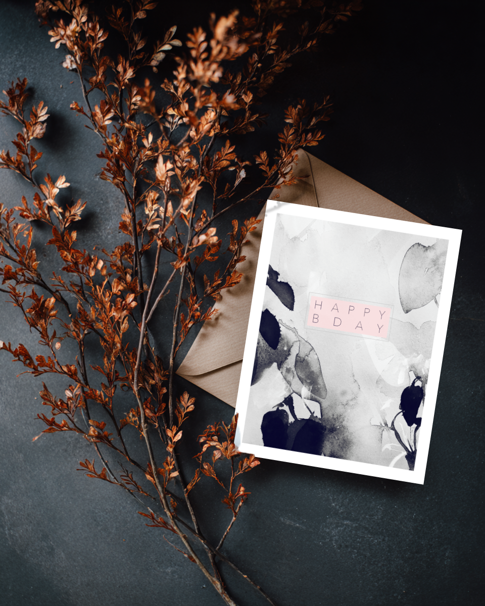 Greeting Card Happy Bday