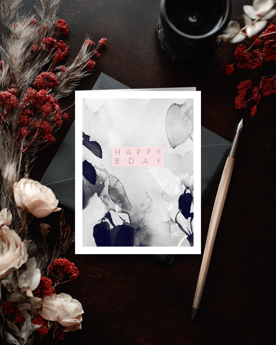 Greeting Card Happy Bday