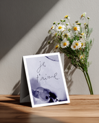 Greeting Card Je Taime