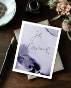 Greeting Card Je Taime