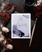 Greeting Card Je Taime