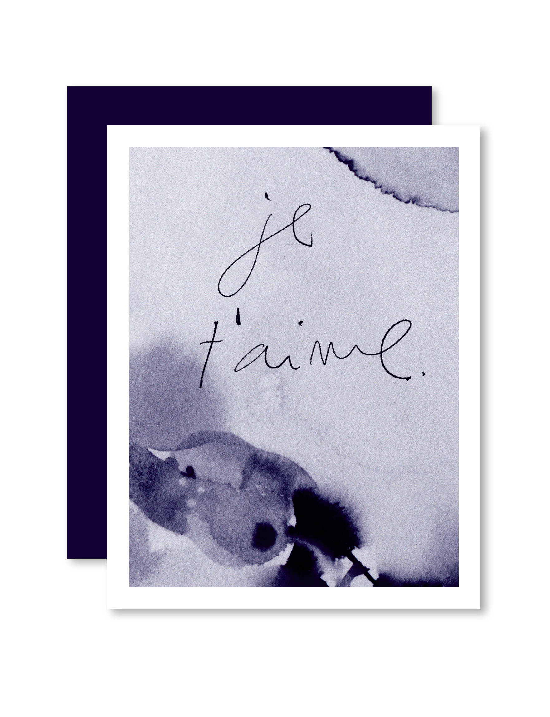 Greeting Card Je Taime