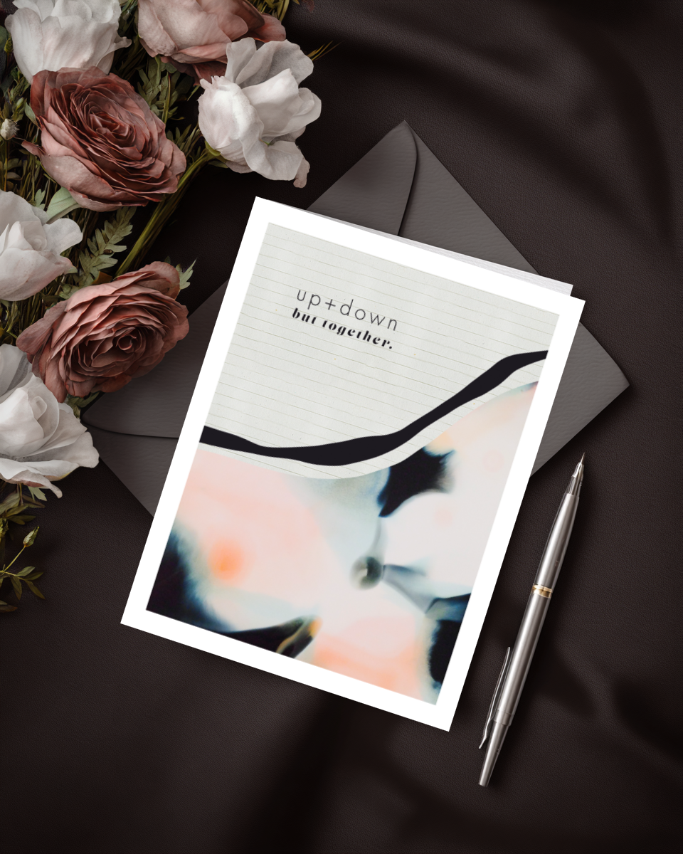 Greeting Card Ups and Down Together