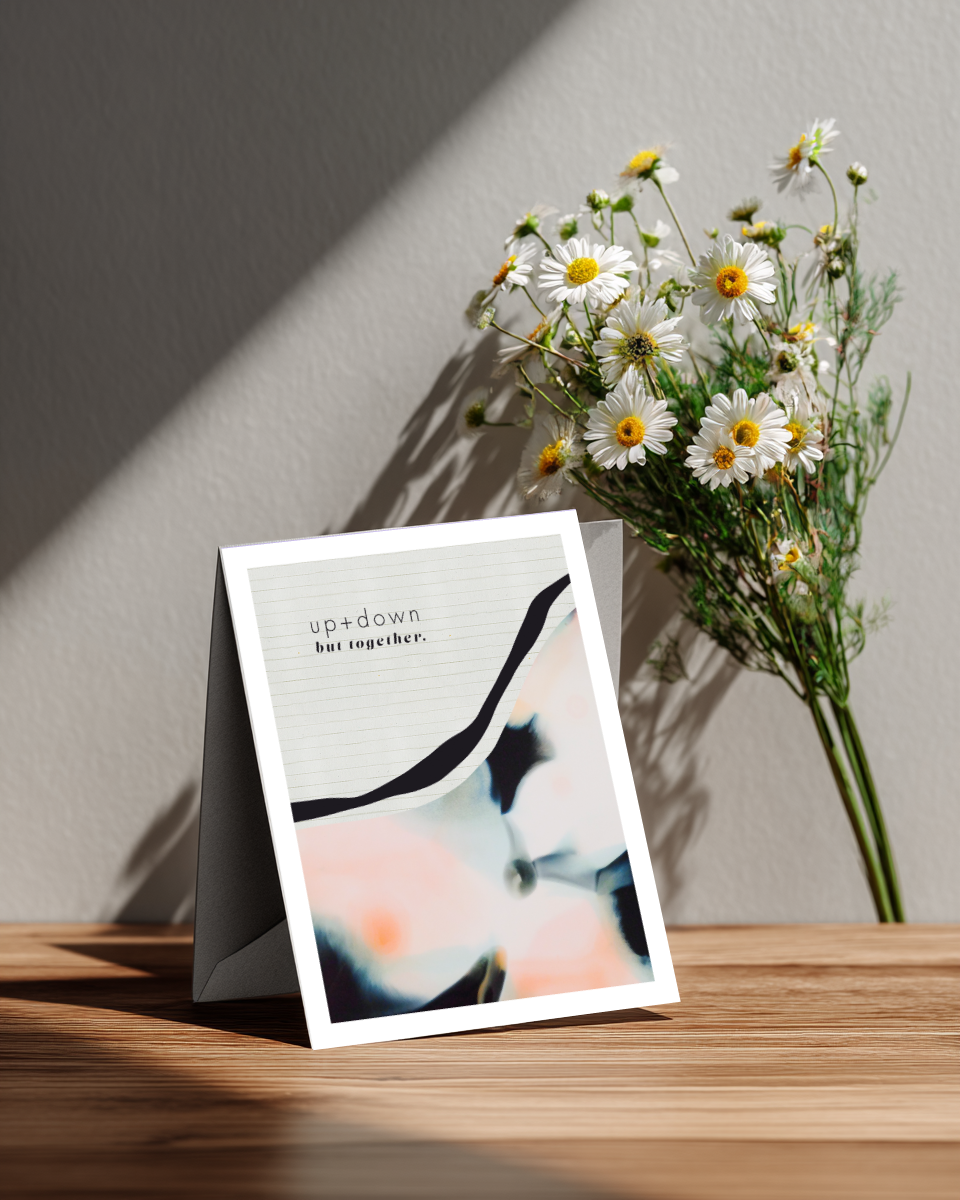 Greeting Card Ups and Down Together