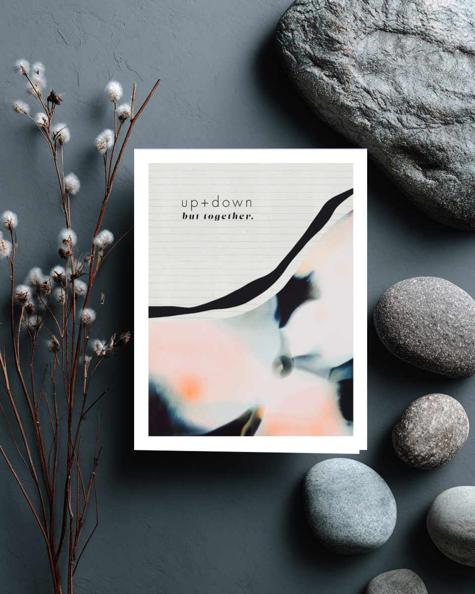 Greeting Card Ups and Down Together
