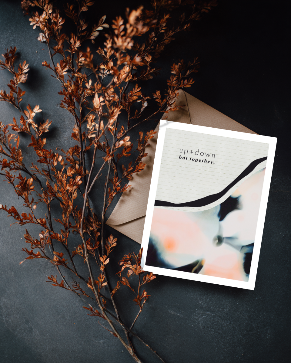 Greeting Card Ups and Down Together