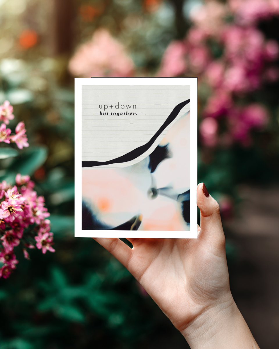 Greeting Card Ups and Down Together