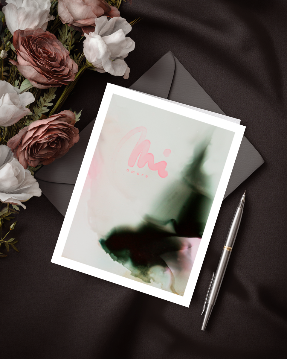 Greeting Card Mi Amore