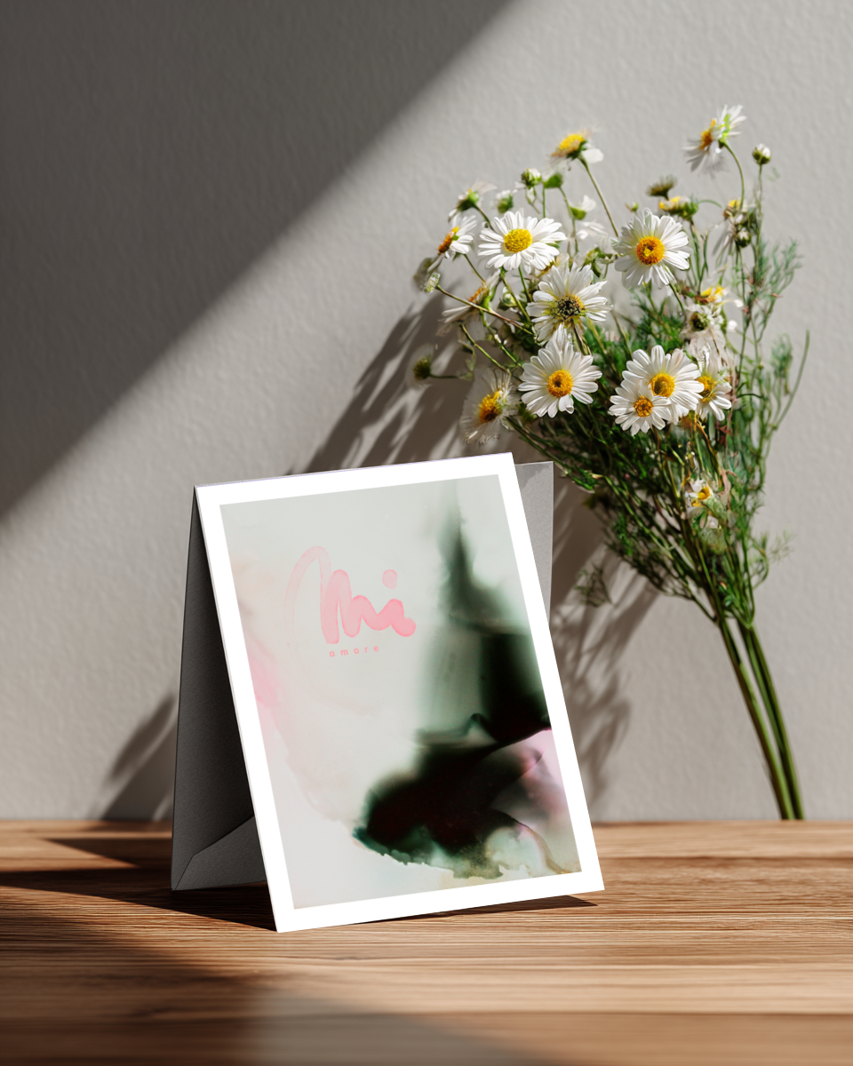 Greeting Card Mi Amore
