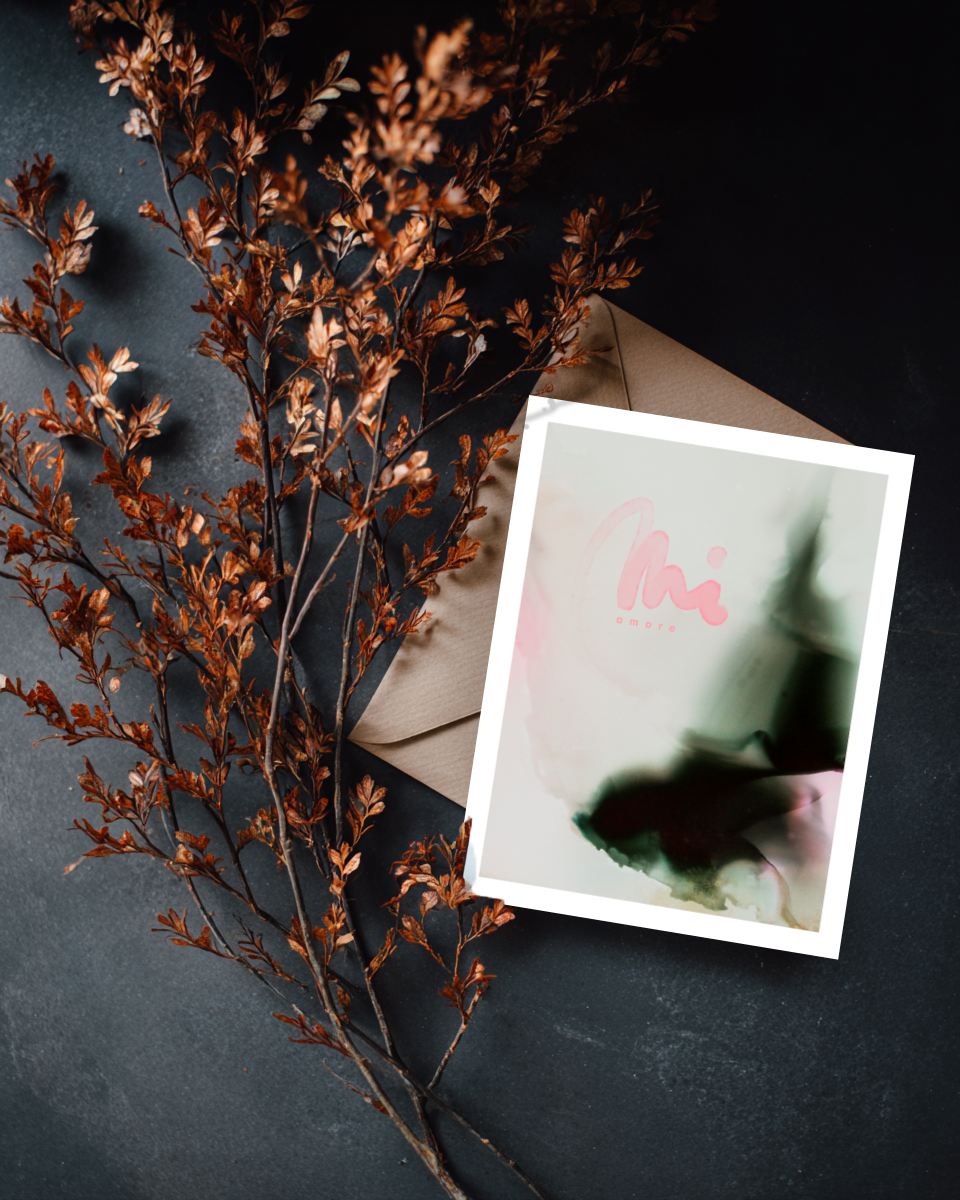 Greeting Card Mi Amore