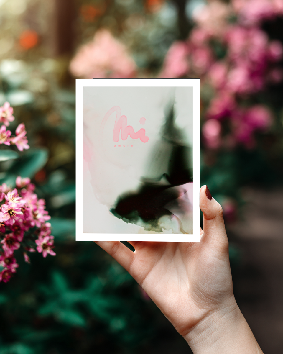 Greeting Card Mi Amore