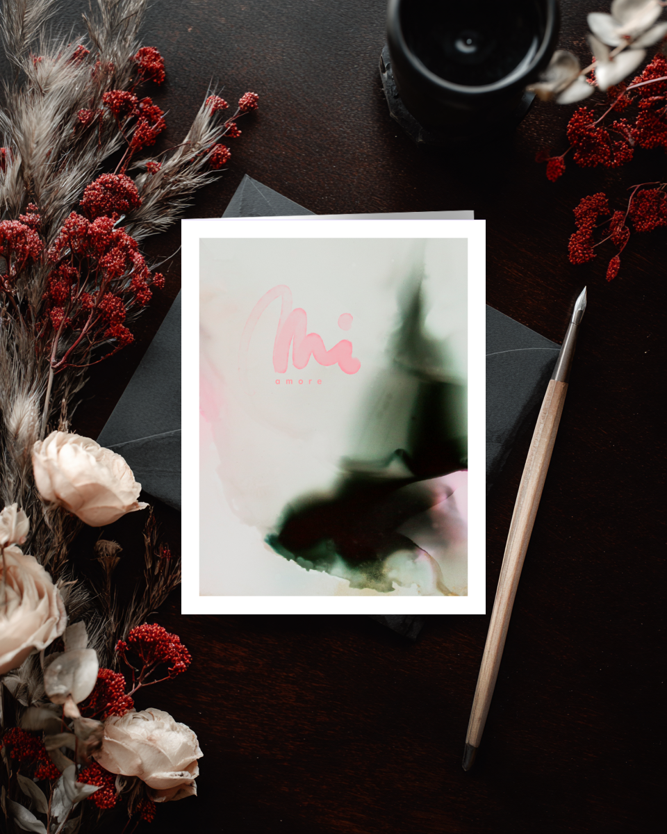 Greeting Card Mi Amore