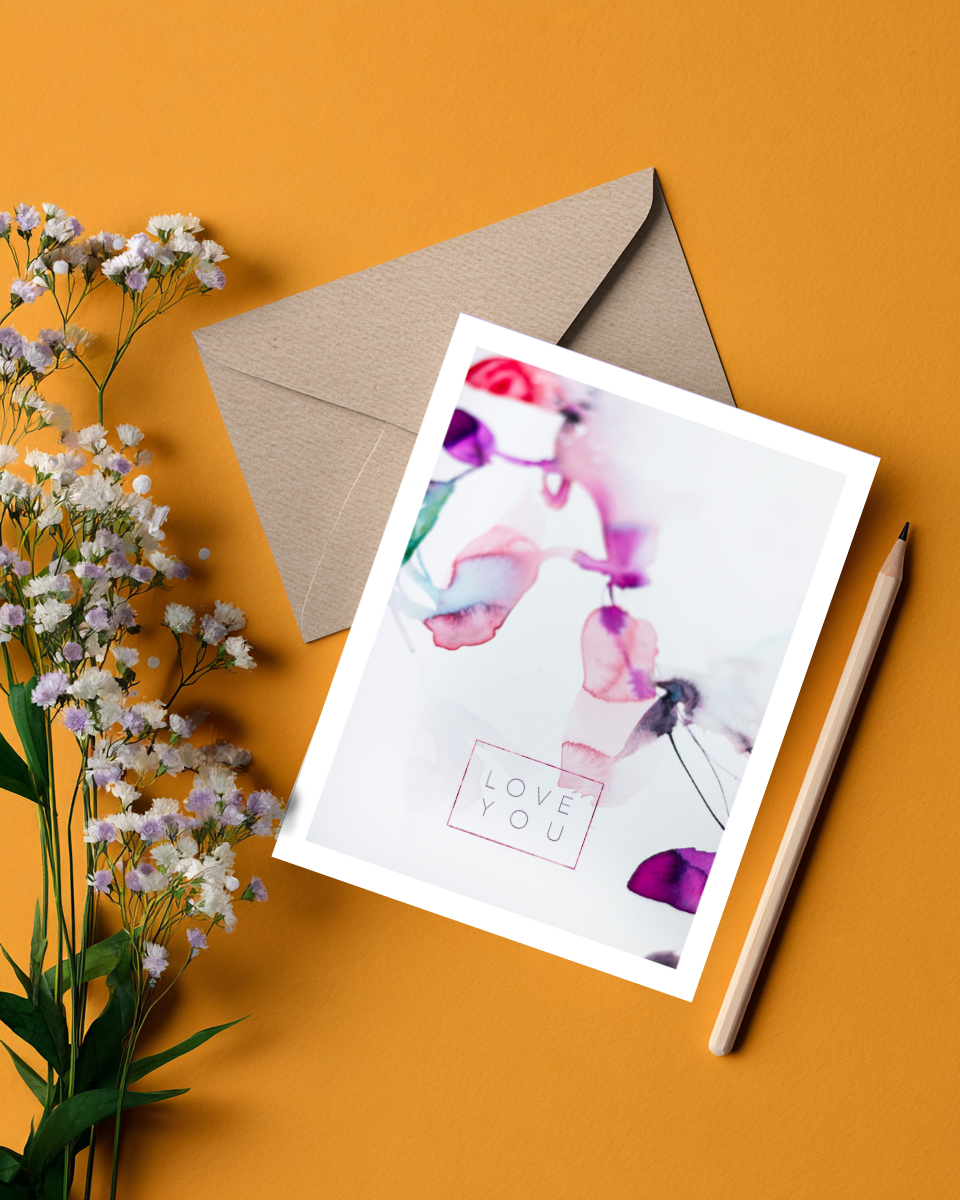 Greeting Card Love You 2