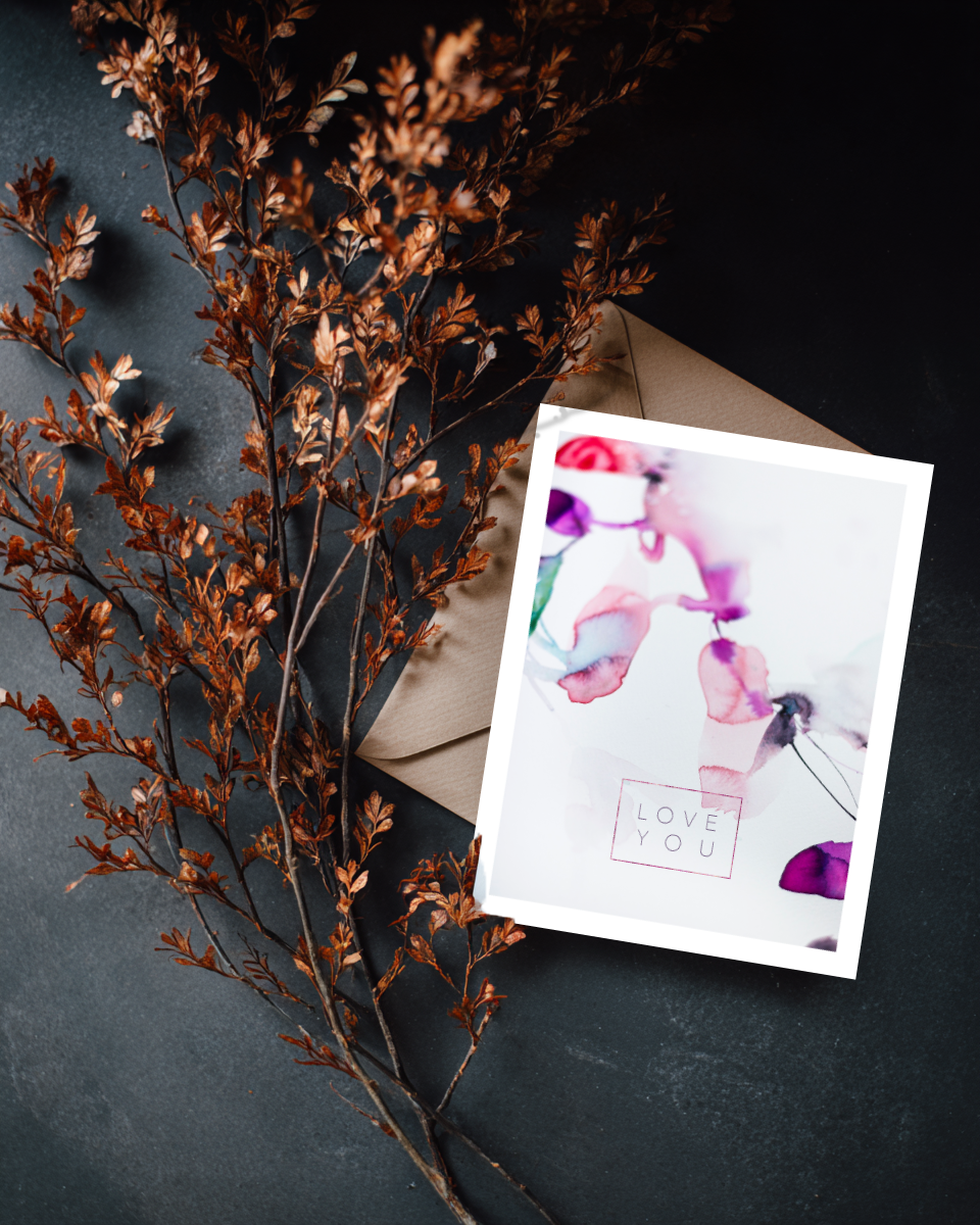 Greeting Card Love You 2