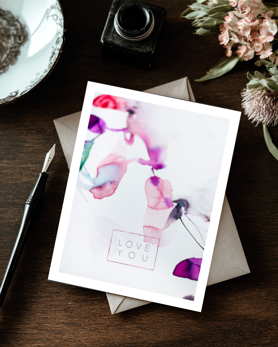Greeting Card Love You 2