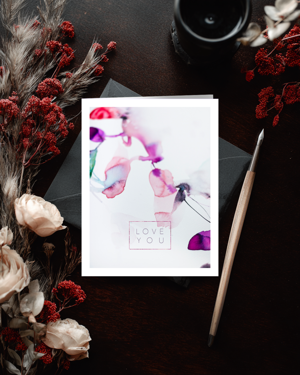 Greeting Card Love You 2