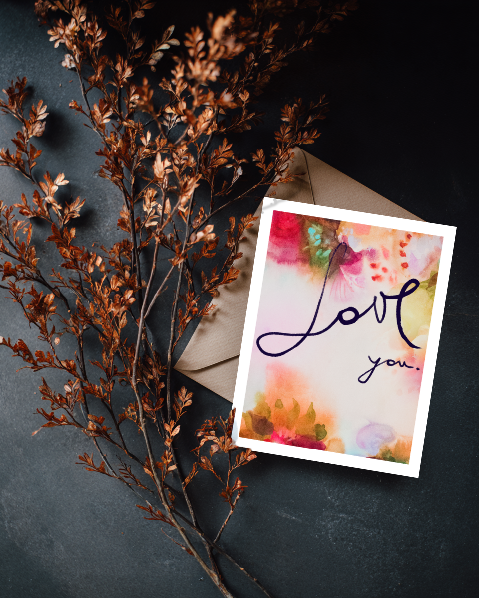 Greeting Card Love you 9