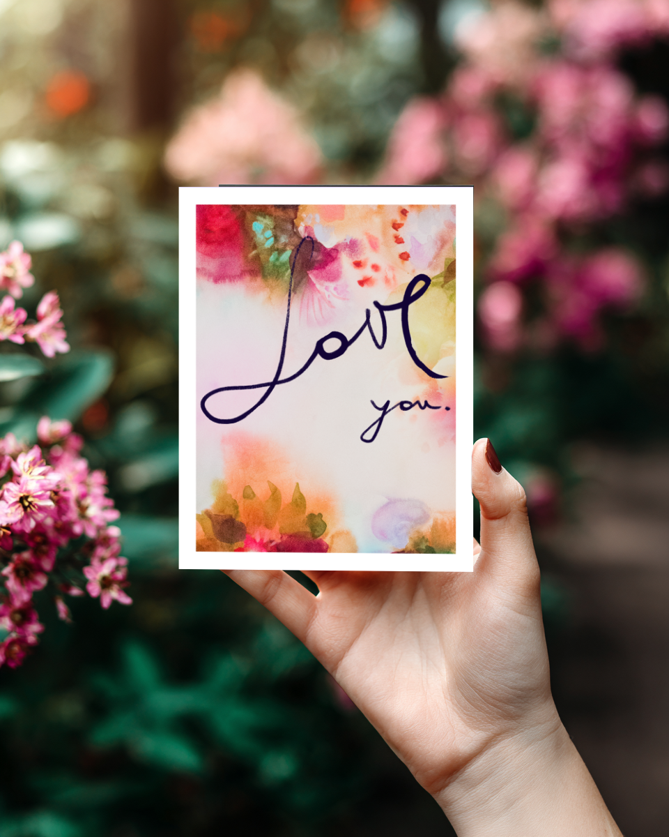 Greeting Card Love you 9