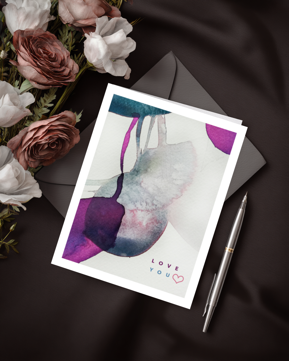 Greeting Card Love You 5