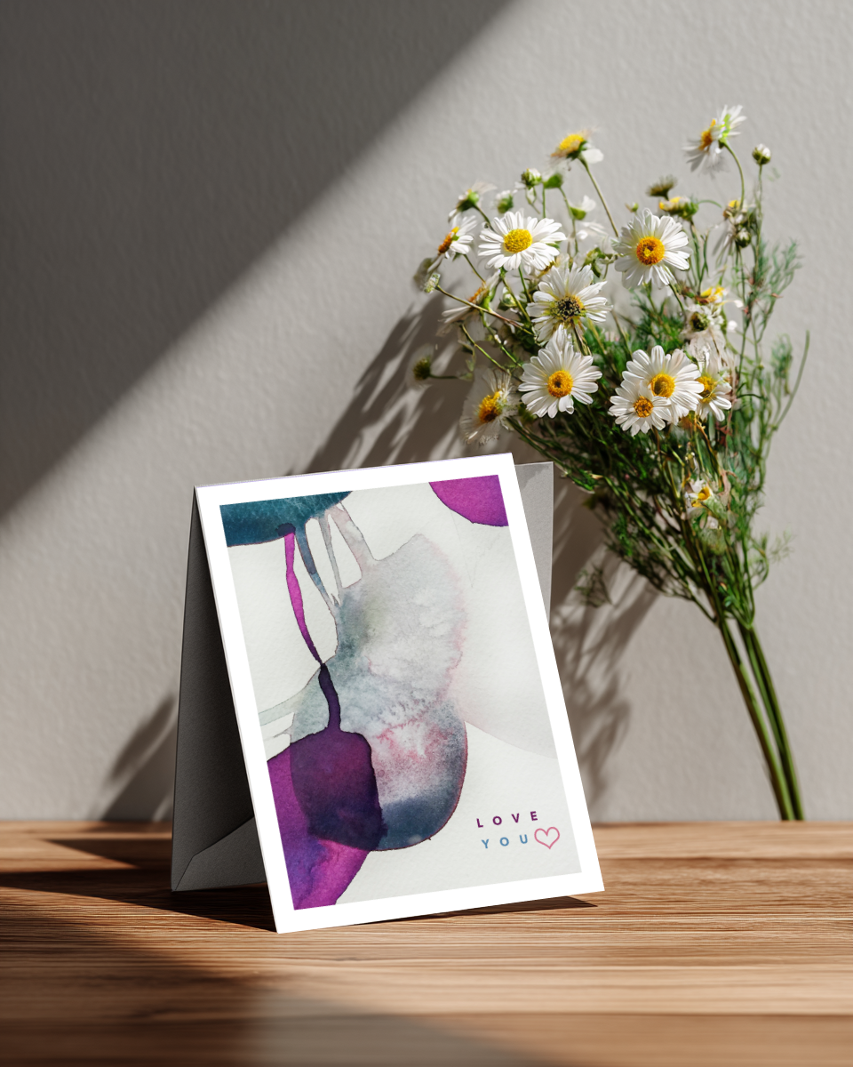 Greeting Card Love You 5