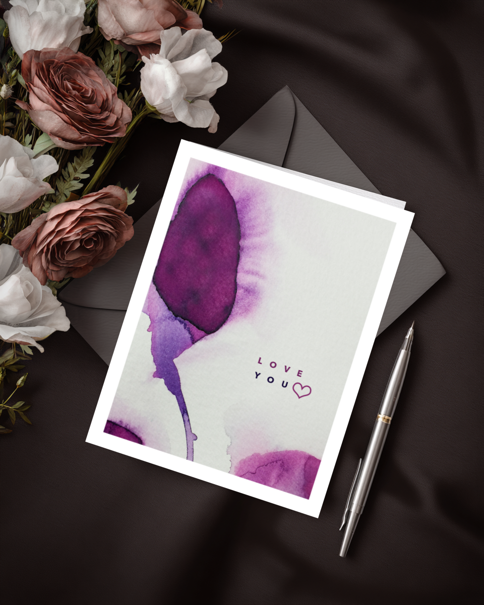 Greeting Card Love You 7