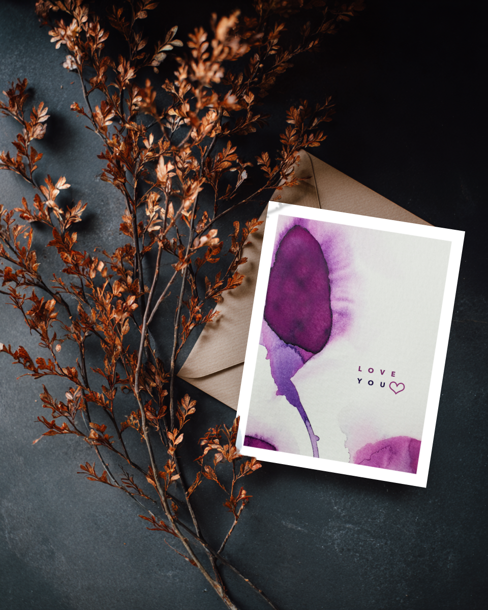 Greeting Card Love You 7