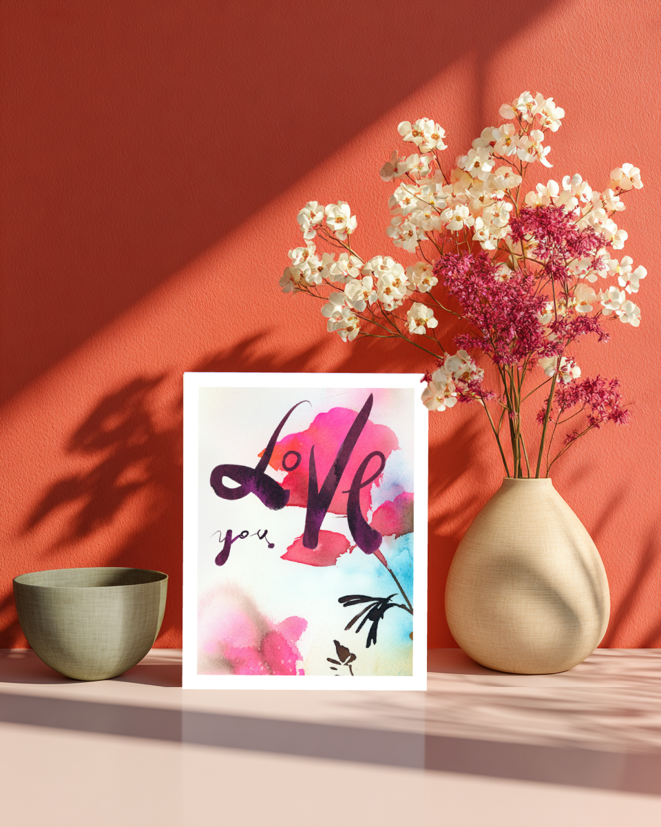 Greeting Card Love You