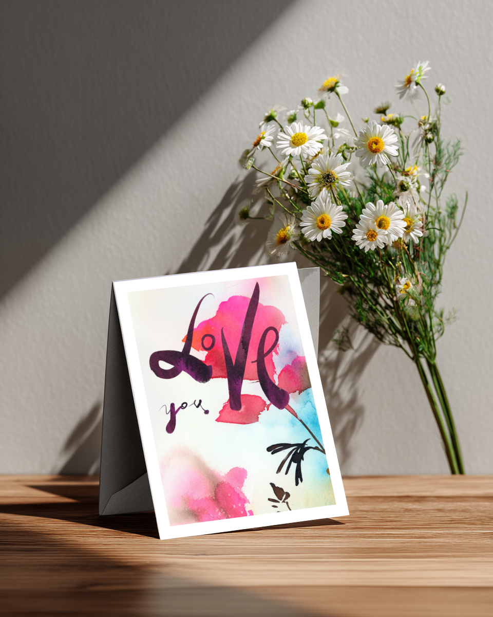 Greeting Card Love You