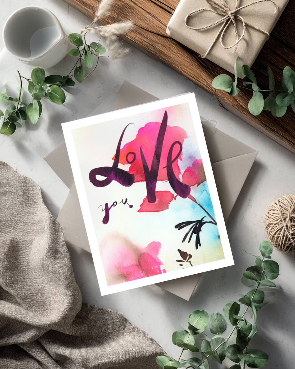 Greeting Card Love You