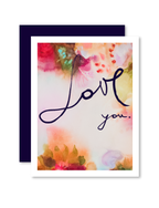 Greeting Card Love you 9