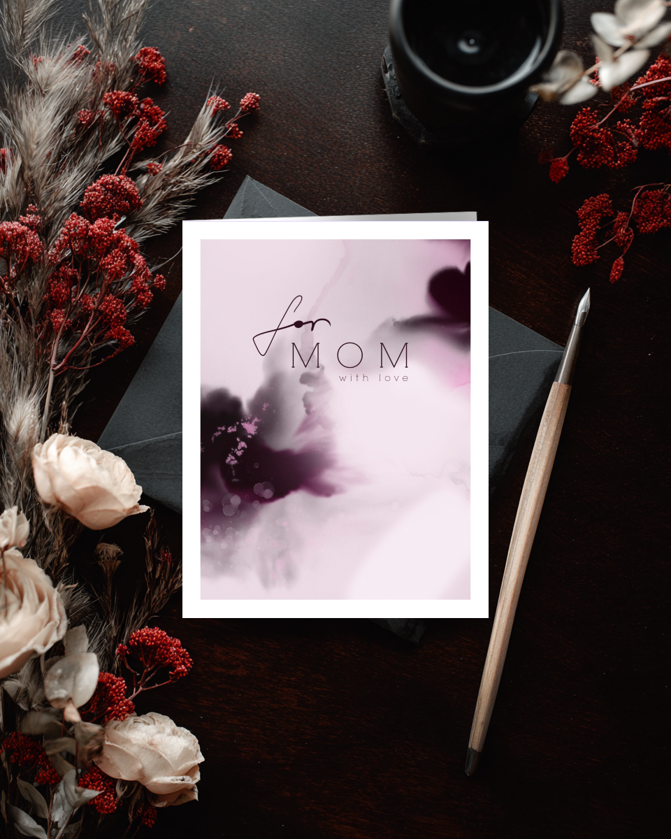 Greeting Card For Mom With Love