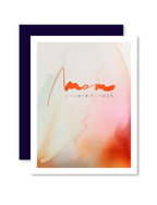 Greeting Card Mom You Are My Rock 2