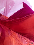 Modern Fine Art for Home Decor Abstract Watercolor Painting Aurora by Marta Spendowska