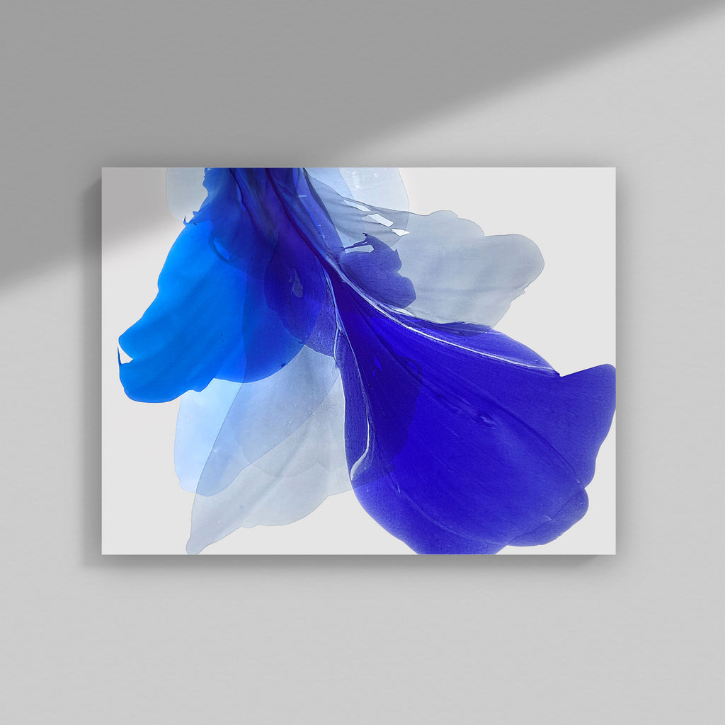 Modern Fine Art for Home Decor Abstract Watercolor Painting Electra 30x40" by Marta Spendowska