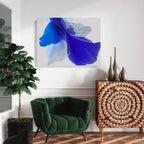 Modern Fine Art for Home Decor Abstract Watercolor Painting Electra 30x40" by Marta Spendowska