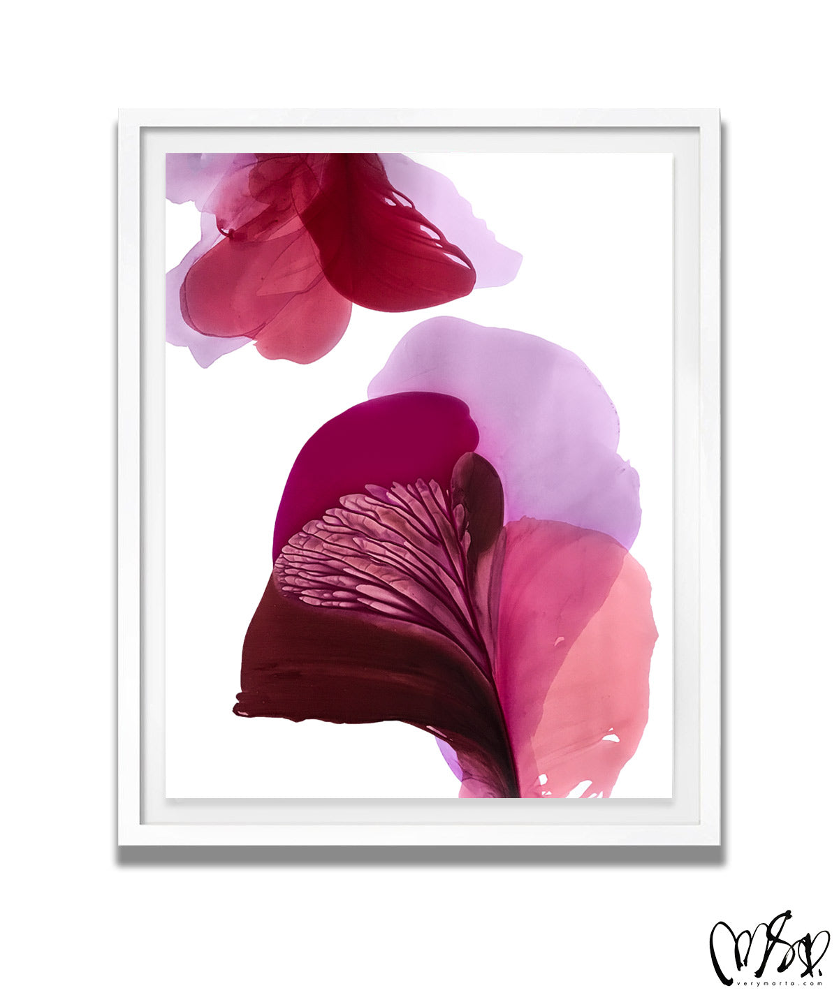 Modern Fine Art for Home Decor Abstract Watercolor Painting Eonia by Marta Spendowska