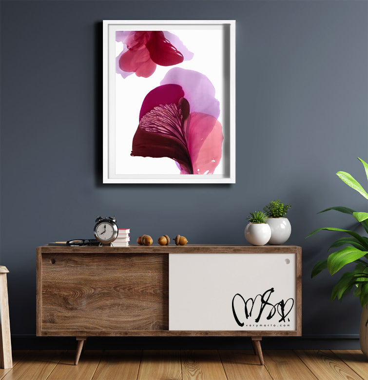 Modern Fine Art for Home Decor Abstract Watercolor Painting Eonia by Marta Spendowska