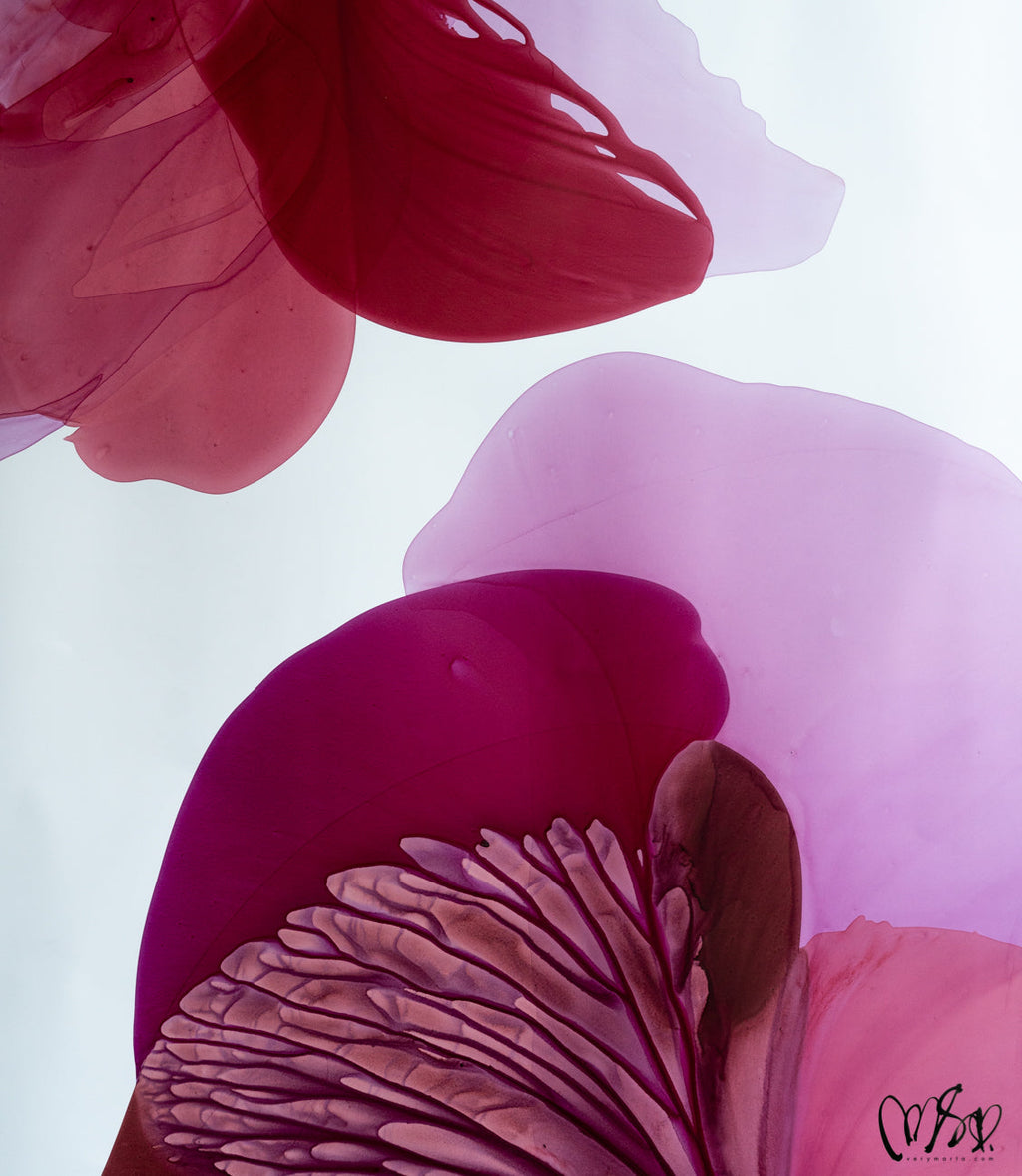 Modern Fine Art for Home Decor Abstract Watercolor Painting Eonia by Marta Spendowska