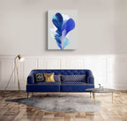 Modern Fine Art for Home Decor Abstract Watercolor Painting Gods of Spring have spoken 40x30" by Marta Spendowska