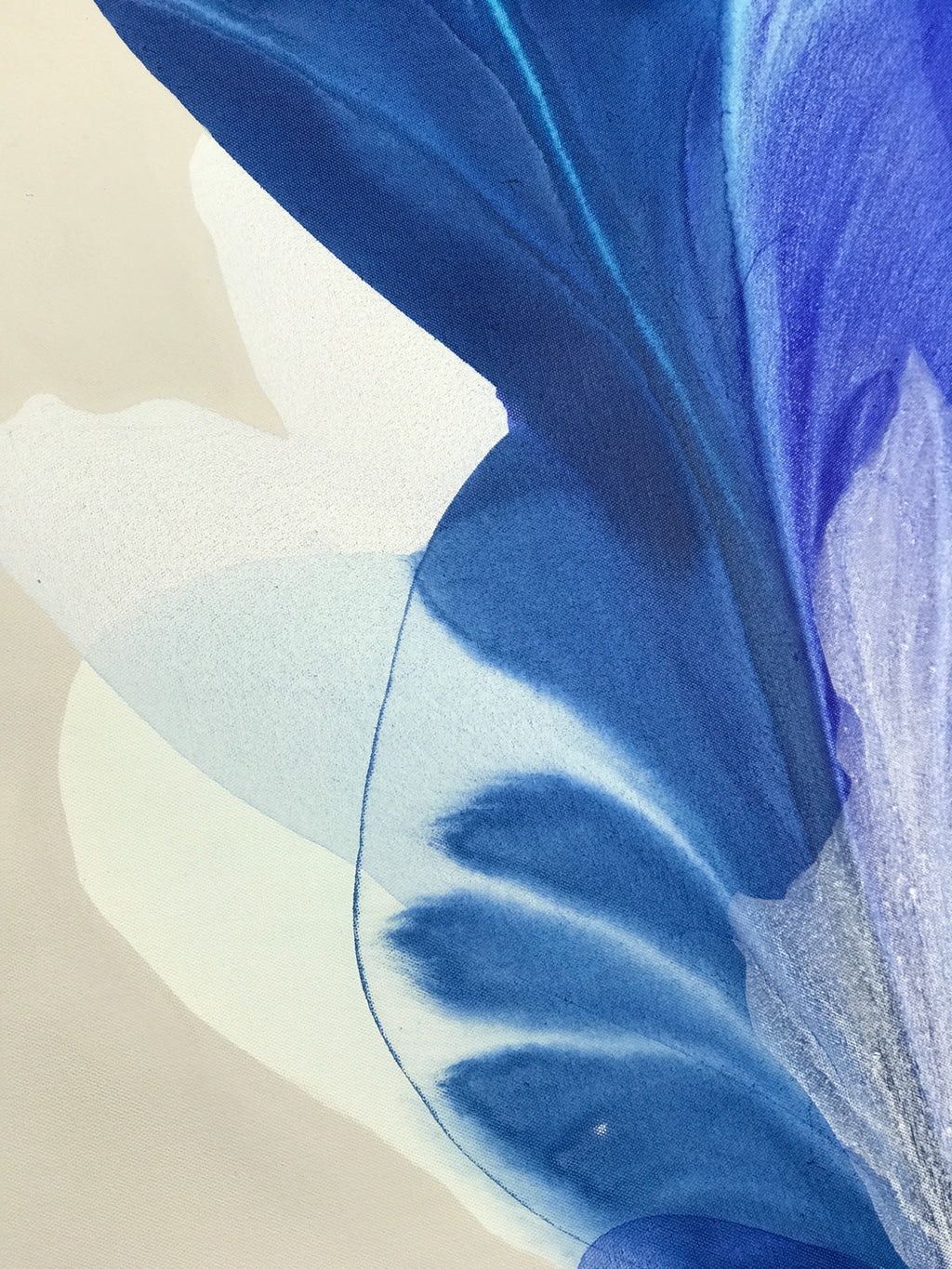 Modern Fine Art for Home Decor Abstract Watercolor Painting Gods of Spring have spoken 40x30" by Marta Spendowska