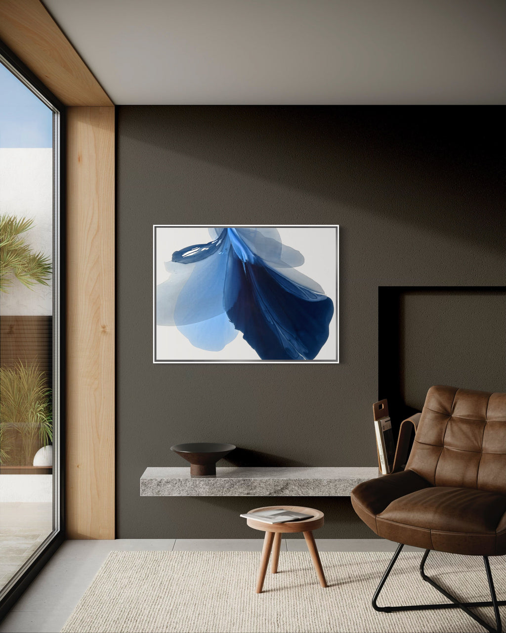 Modern Fine Art for Home Decor Abstract Watercolor Painting Kfïat 30x40" by Marta Spendowska