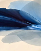 Modern Fine Art for Home Decor Abstract Watercolor Painting Kfïat 30x40" by Marta Spendowska