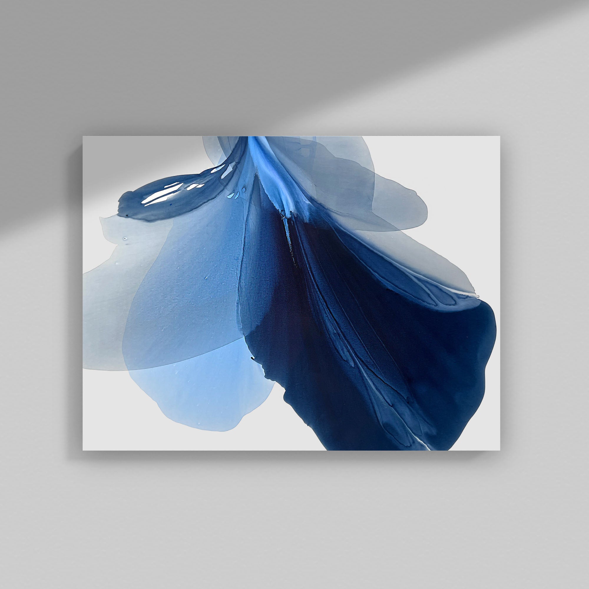 Modern Fine Art for Home Decor Abstract Watercolor Painting Kfïat 30x40" by Marta Spendowska