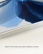 Modern Fine Art for Home Decor Abstract Watercolor Painting Kfïat 30x40" by Marta Spendowska