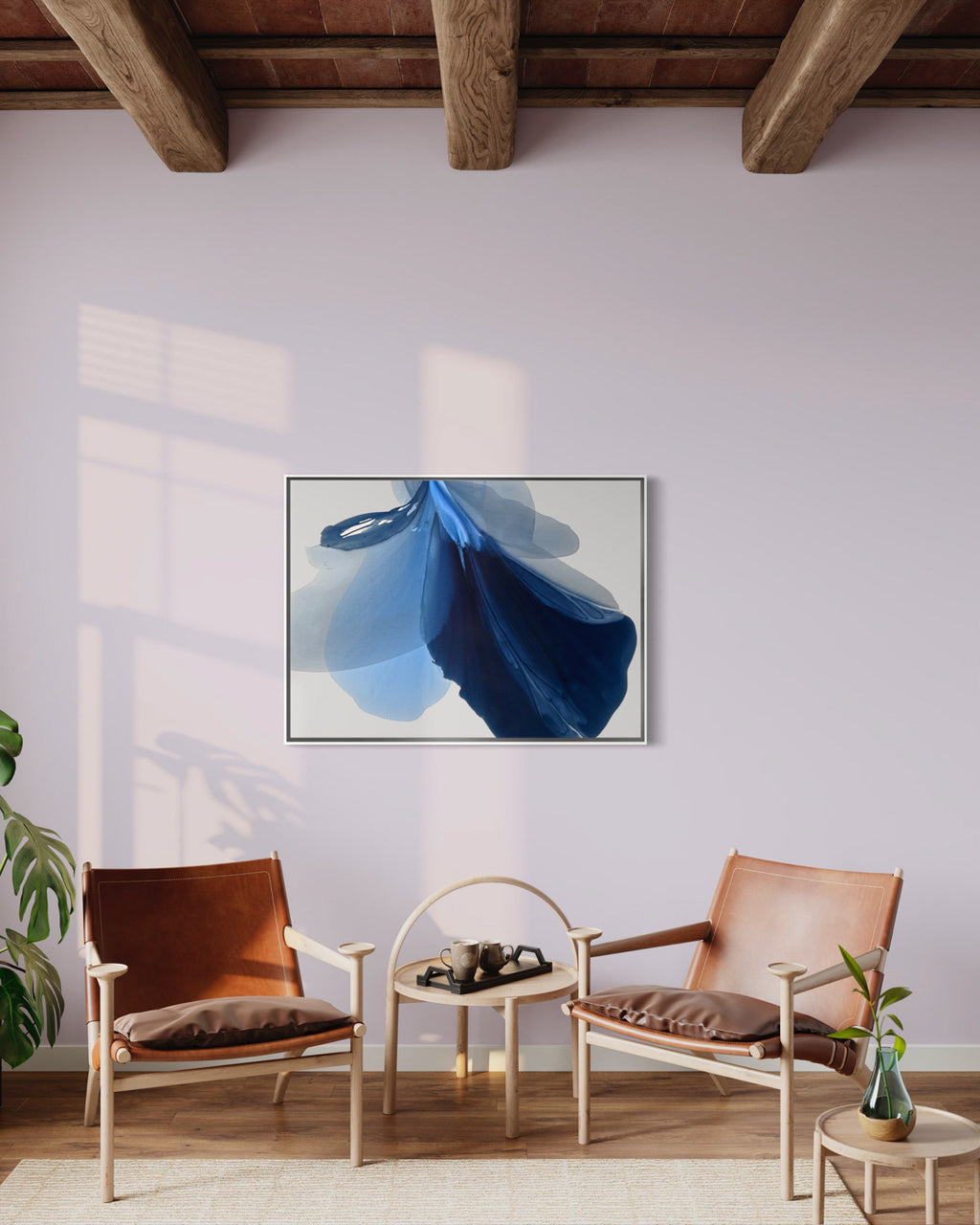 Modern Fine Art for Home Decor Abstract Watercolor Painting Kfïat 30x40" by Marta Spendowska