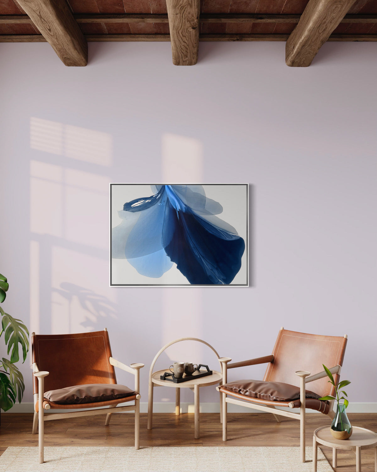 Modern Fine Art for Home Decor Abstract Watercolor Painting Kfïat 30x40" by Marta Spendowska