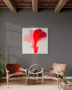 Modern Fine Art for Home Decor Abstract Watercolor Painting Kref 42x42" by Marta Spendowska