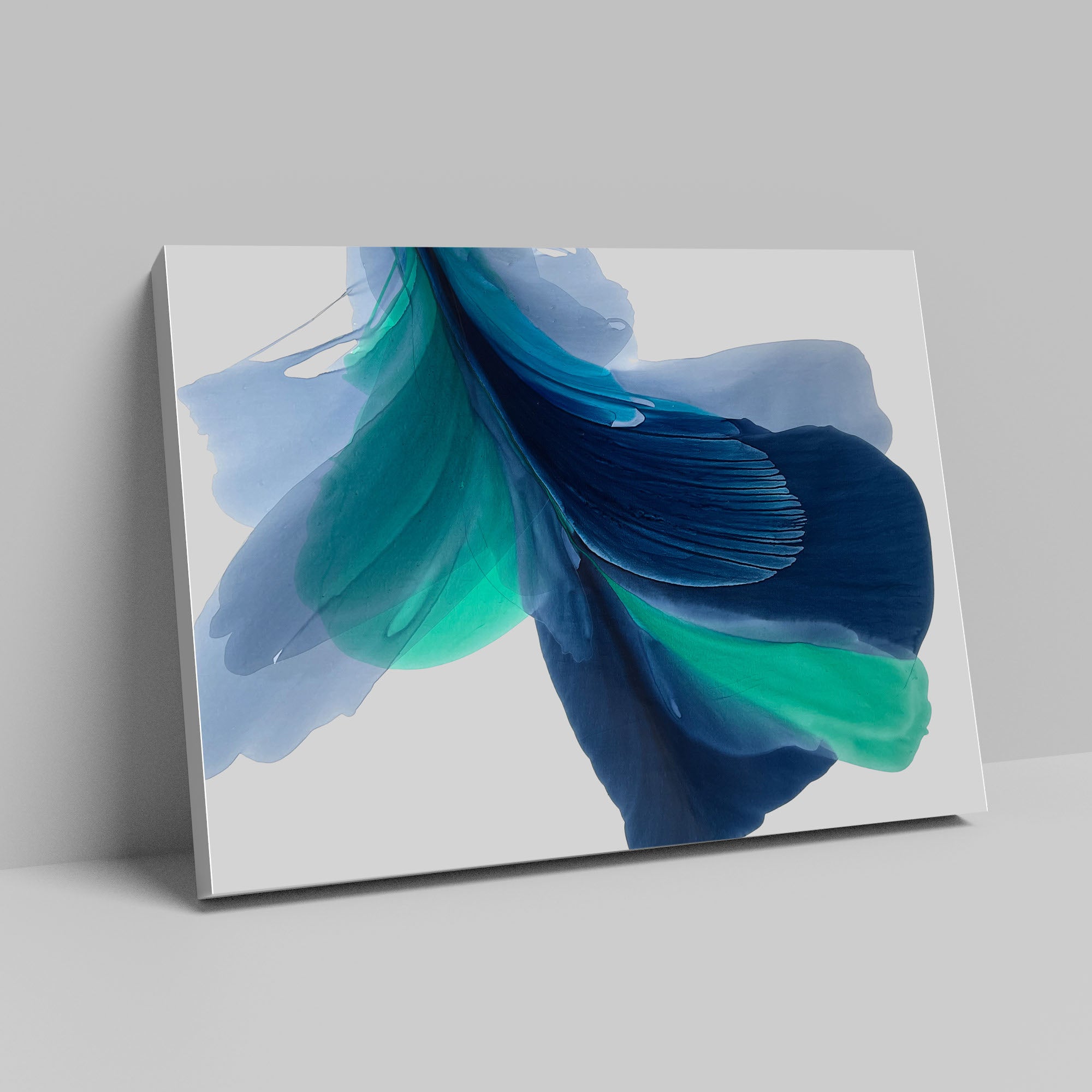 Modern Fine Art for Home Decor Abstract Watercolor Painting Lota 30x40" by Marta Spendowska