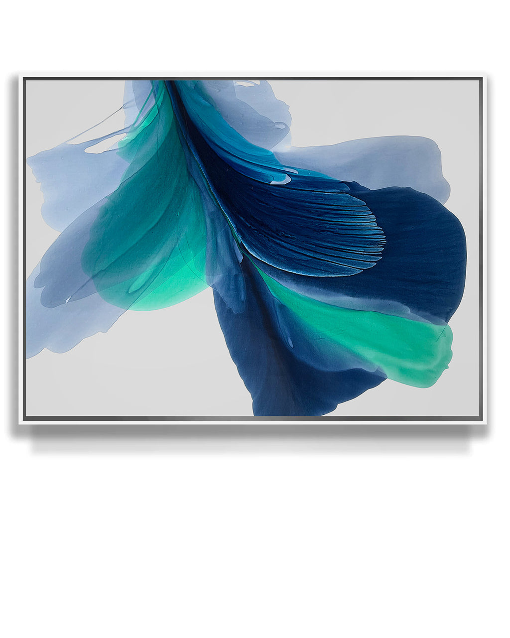 Modern Fine Art for Home Decor Abstract Watercolor Painting Lota 30x40" by Marta Spendowska