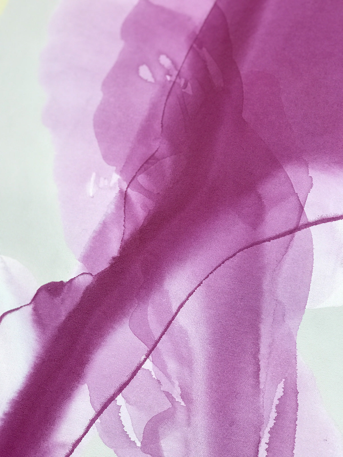 Modern Fine Art for Home Decor Abstract Watercolor Painting Smitten by flower' blushing 36x24" by Marta Spendowska